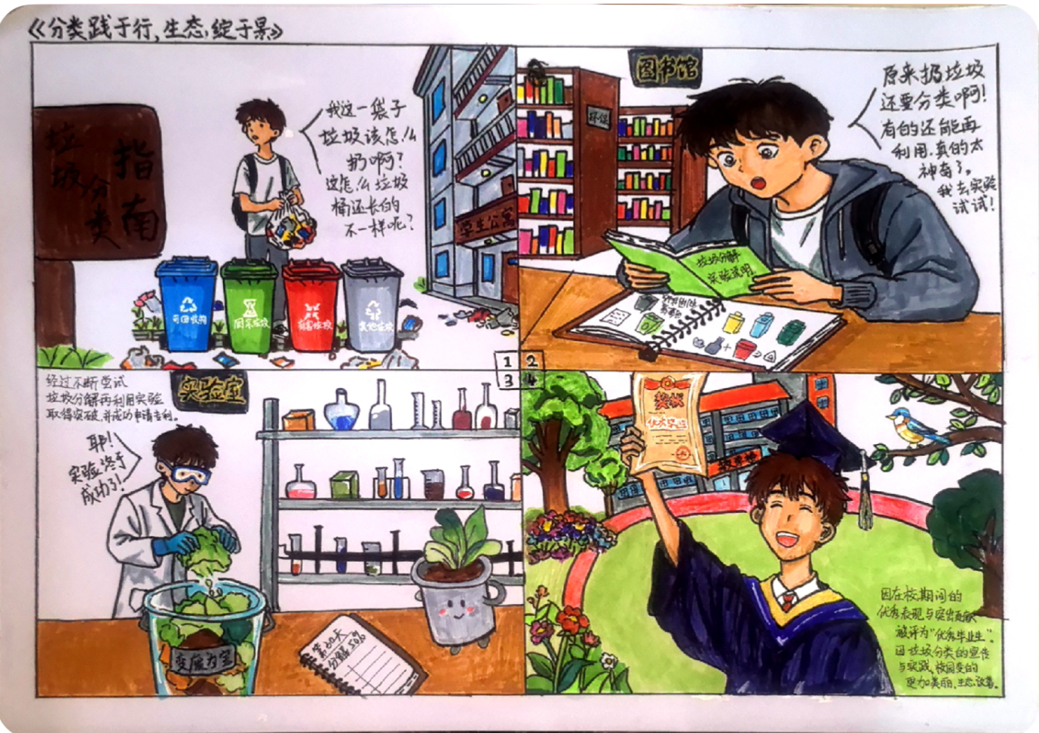 1764038509671073326.png 71.山东外国语职业技术大学潘相霏《分类践于行,生态绽于景》.png