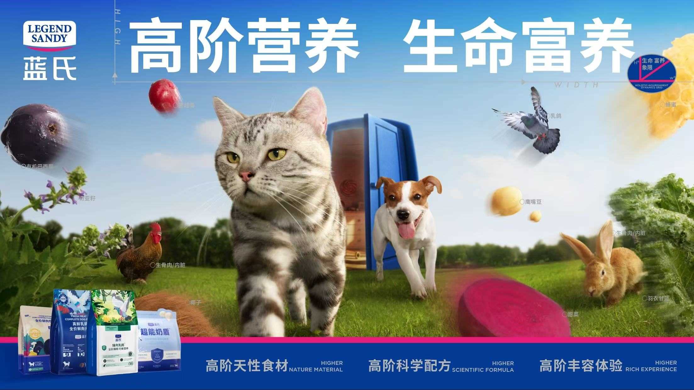 蓝氏荣获CIC灼识“高阶营养宠粮领先品牌”的市场地位确认