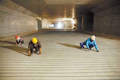 淄博路建设顺利推进
