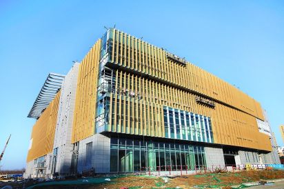 图书馆工程加快建设