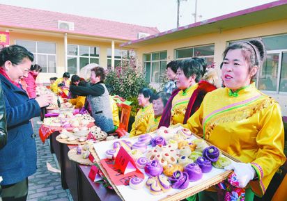 花馍大赛迎新春