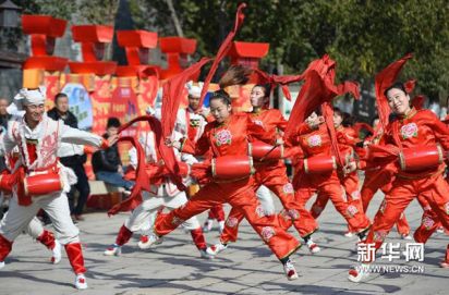 山东枣庄台儿庄古城欢天喜地过大年