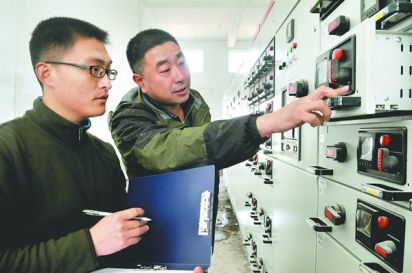 市北水厂进入调试运行阶段