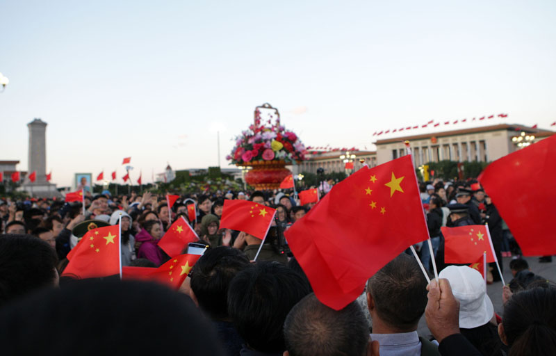 国旗飘飘