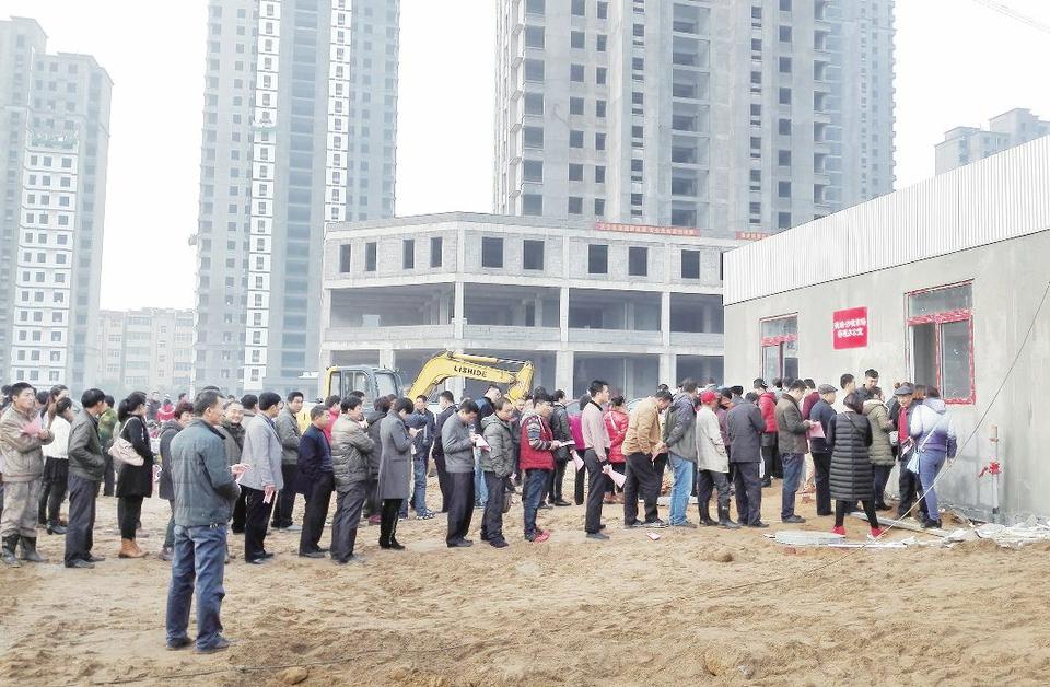 新建沙墩市场拍租报名开始