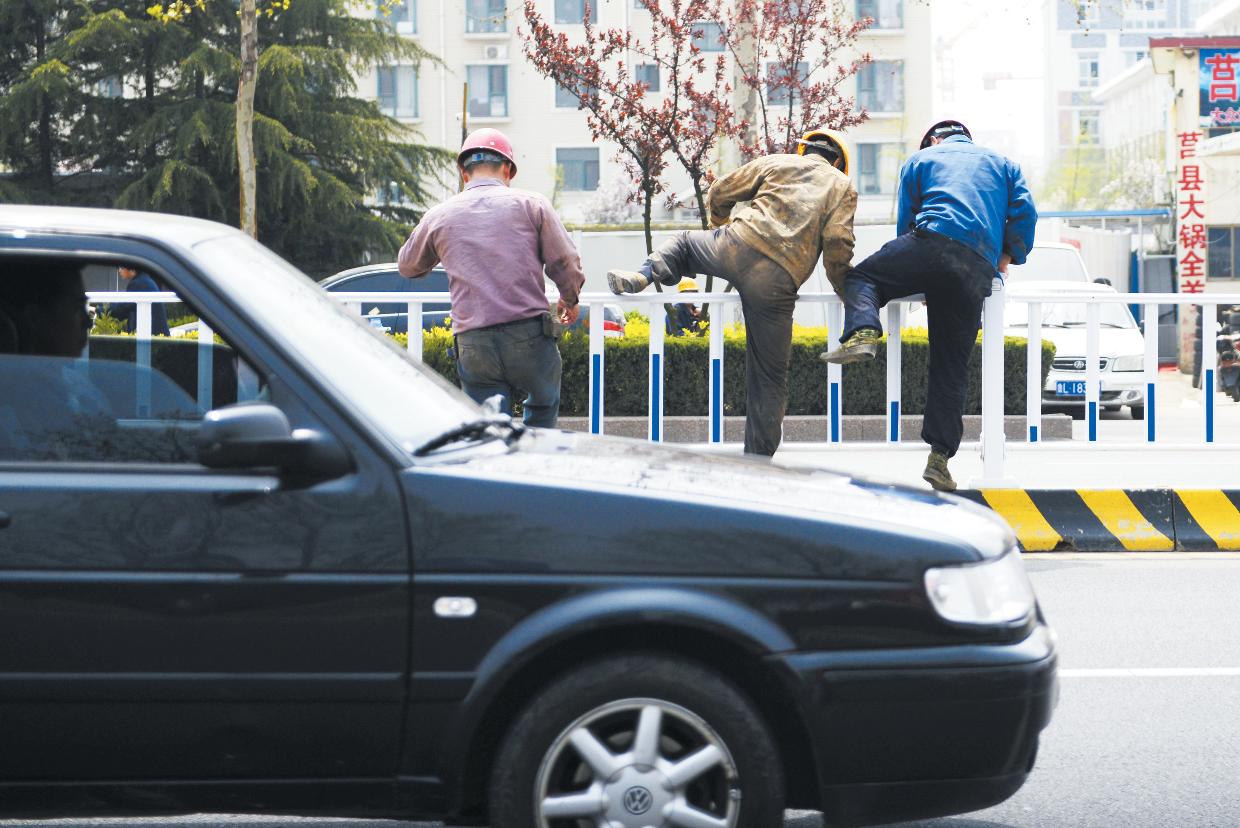 危险的“跨栏”