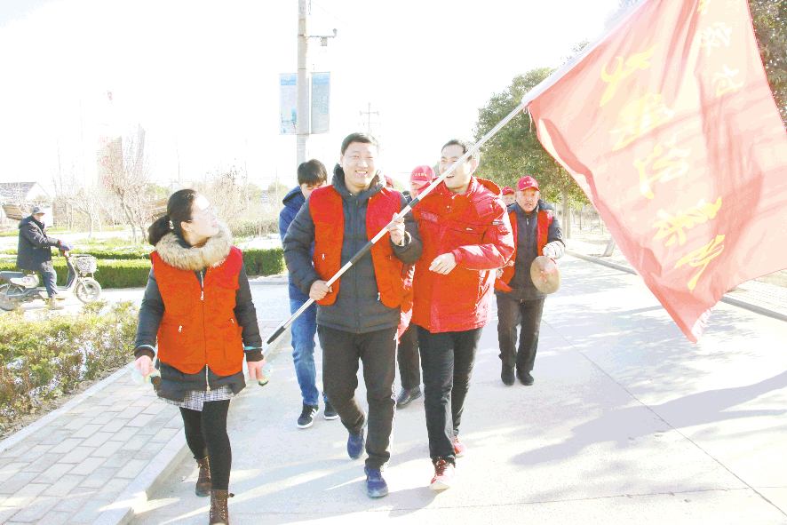 迎亲队迎来文明新风尚