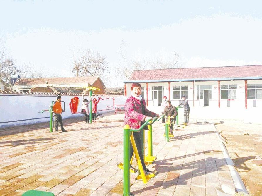 村级活动场所建设惠民生