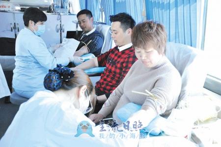 无偿献血传递爱心