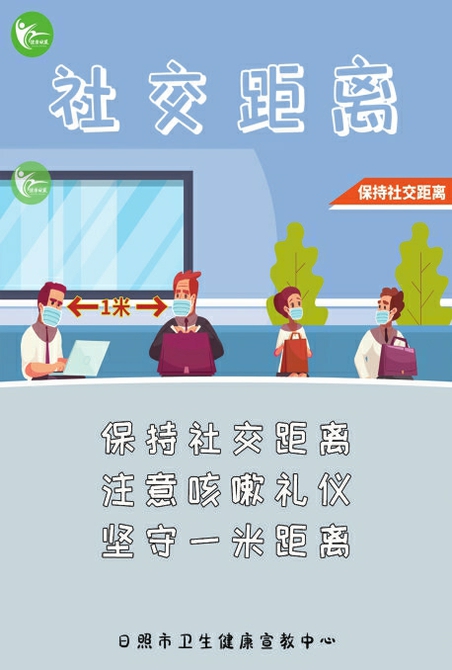 疫情防护——保持社交距离