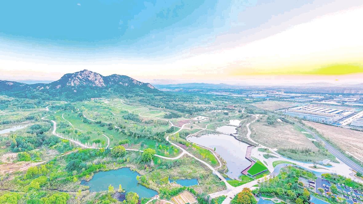 奎山山地公园秋日胜景入画来