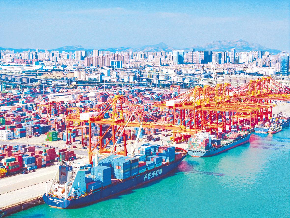 集装箱码头高效作业