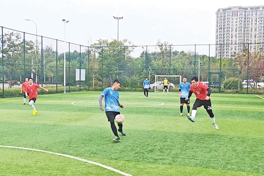 五人制足球赛激战正酣