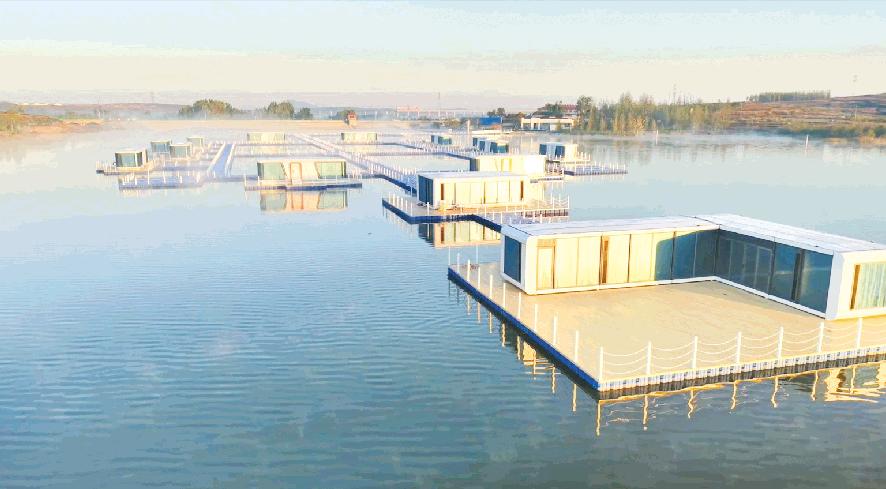 水上“太空舱” 主体工程基本完成