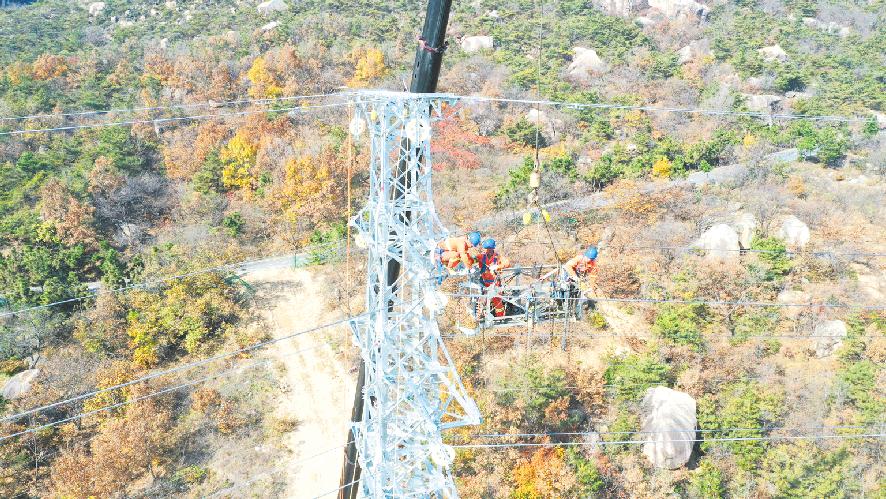 110千伏莲叩京线改造工程顺利推进